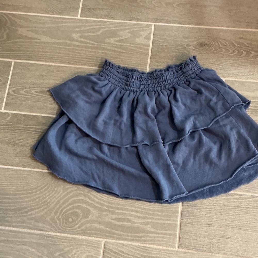 Aerie Layered Cotton Skirt Junior  Sz Small